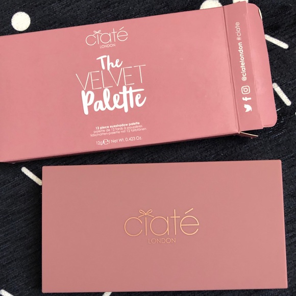 NWT Ciatè London Velvet Eyeshadow Palette - Picture 3 of 3